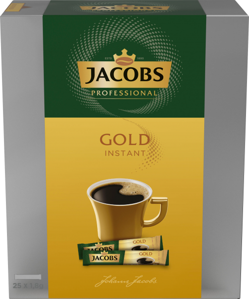 JACOBS Gold Instant Tassenportionen 200 x 1,8g